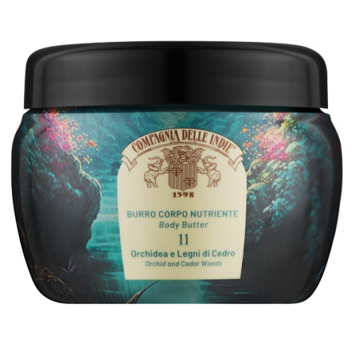 Баттер для тіла Compagnia delle Indie Nourishing Body Butter 11 Orchidea E Legni Di Cedro Орхідея та Кедр, 250 мл